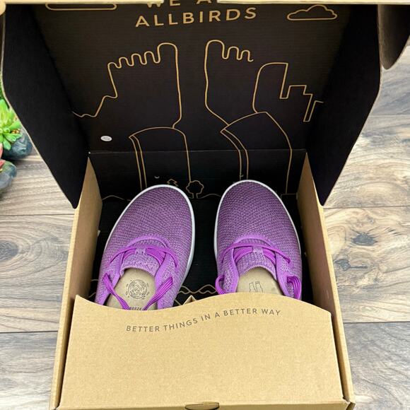 NIB Allbirds Tree Skipper Womens 9 39 Casual Sneaker Lux Purple - Picture 10 of 15